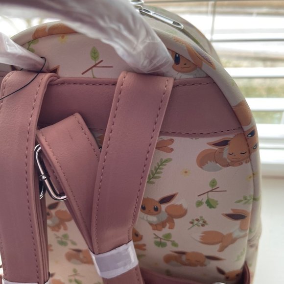 New Loungefly Pokemon Eevee Mini Backpack - Picture 9 of 16